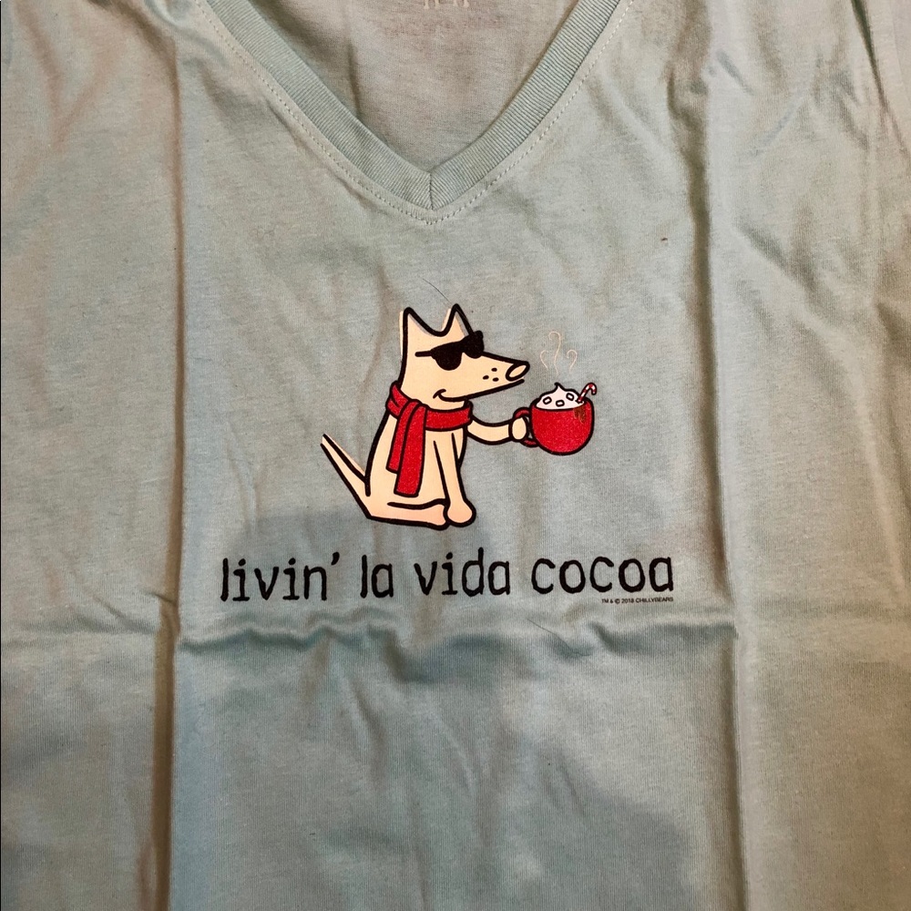 Teddy the Dog Living la vida Cocoa